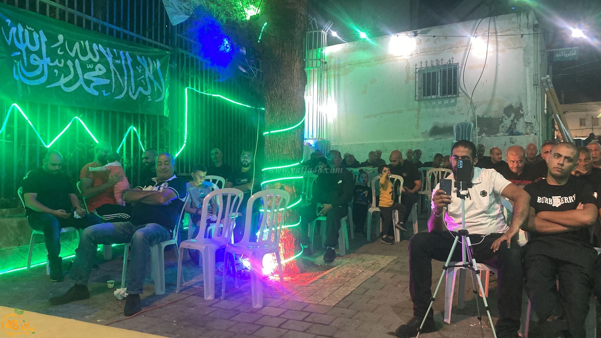 خيمة الهدى الدعوية تستضيف الشيخ محمد محاميد في يافا